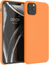 kwmobile Case Compatible with Apple iPhone 11 Pro Max Case - TPU Silicone Phone Cover with Soft Finish - Fruity Orange...