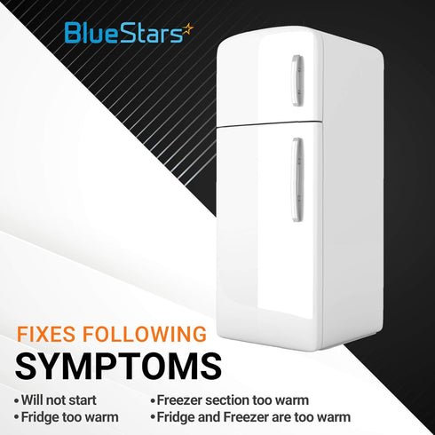 BlueStars 8201786 Compressor Relay Start Device Kit – Refrigerator Start Device, Compressor Relay Start Kit Replacement Part, Replaces 2212194 2188829 2188830 2220475 AP3885081 2216697