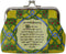 Clip Purse With Irish Weave and an Irish Blessing Design...