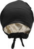 ZLYC Satin Lined Hijab Cap for Women Tie Back Hijab Undercap Inner Underscarf Hat...