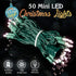 Christmas String Lights, 50 Premium LED Mini Christmas String Lights, Indoor/Outdoor Twinkle Lights for Xmas, Birthday, Wedding, Party, Bedroom & ...