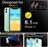 Ferilinso 3 Pack Screen Protector for iPhone 11 with 3 Pack Tempered Glass Camera Lens Protector Phone Case Friendly HD Accessories Protector de P...