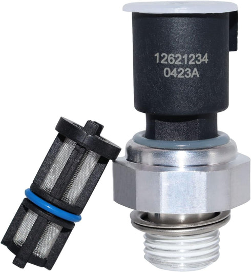 Engine Oil Pressure Sensor with Filter Compatible with 09-20 Chevy Chevrolet Avalanche Silverado 1500 2500 3500 Express Suburban Camaro Tahoe Cruz...