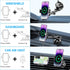 Wireless Car Charger Mount, Wireless Phone Charger for Car Auto Clamping Car Phone Holder Charger? Wind + Vent + Dash ?Car Wireless Charger for Ca...