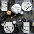 Horaldaily 100 Halloween Disposable Paper Decorative Guest Napkins, Skeleton Star Hand Towel for Party Lunch Dinner Kitchen Bathroom...