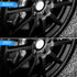Tire Valve Stem Cap for Car, 4 Pack American Flag Pattern Anti-Rust Airtight Universal Valve Stem Covers for Cars, Vehicles, Bicycles, Trucks, Mot...