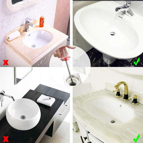 Plumbing Grabber Sink Grabber Flexible Claw Pickup Tool for Litter Pick, Drains, Home Sink, Toilet & Clean Dryer Vents (24inch)...
