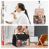 Ethereal Makeup Bag Travel Bag with Hanging Hook, Portable Toiletry Bag for Women with Small Brushes Bag Clear Cosmetic Bag...