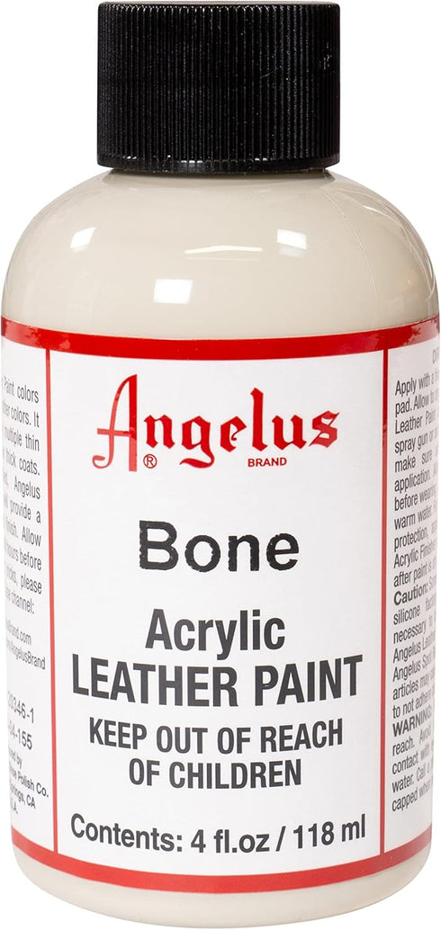 Angelus Acrylic Leather Paint, 4 Fl Oz (Pack of 1), Bone...