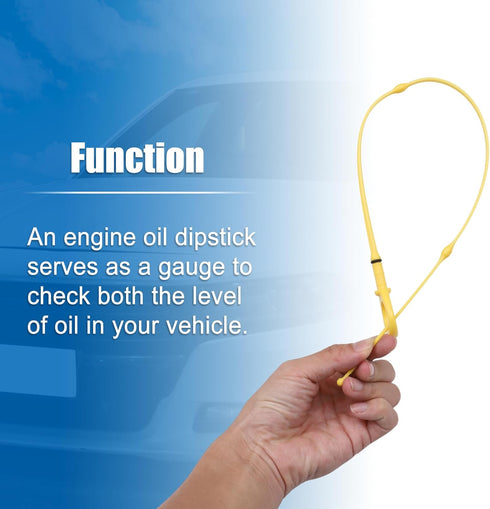 X AUTOHAUX Engine Oil Level Indicator Dipstick for Toyota Yaris 2001-2005 No.15301-0J030 Yellow...