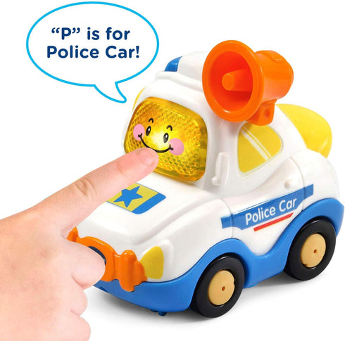 VTech Go! Go! Smart Wheels Police Car, White...