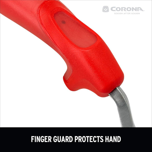 Corona CT3374 CT 3374 Premium Stainless Steel ComfortGEL Garden Fork, Red...