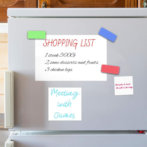 OWLKELA Magnetic Dry Erase Erasers, Assorted, White Board Erasers, 4 Pack, Dry Erase Board Erasers, Magnetic Whiteboard Eraser...