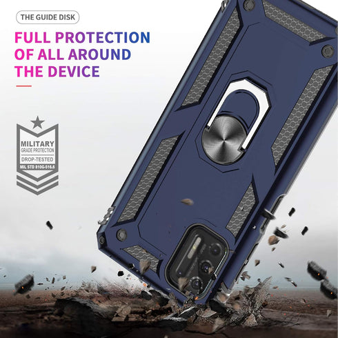 LeYi for Moto G Stylus 2021 Case, Motorola Moto G Stylus Case 2021 with 2 Tempered Glass Screen Protector, Military Grade Phone Case with Kickstan...