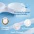 2 Pack Contact Lens Case, Leak-Proof Contact Case Travel with Cleaner Washer Holder Tweezers, Remover Tool Solution Bottle for Outdoor Daily Use(S...