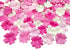 HukDok Artificial Flower Petals Mulberry Paper Flowers for DIY Crafts Scrapbooking Embellishment Wedding Doll House Supplies Card Mini Paper Flowe...