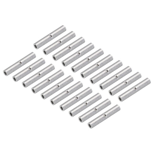 MECCANIXITY 300Pcs Non Insulated Butt Connectors 26-22AWG Wire Connector BN0.5 for Electrical Wire Crimp Ferrule Terminals...