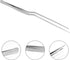 12" 8" 6" Cooking Tweezers 304 Stainless Steel Offset Tweezers with Precision Clamp Tip Kitchen Chef Tweezers (6",8",12")...