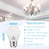 hansang A15 LED E26 Small Light Bulb, Daylight 5000K, 60Watt Equivalent Ceiling Fan Light Bulbs, E26 Standard Base Appliance Light Bulb, 600 Lumen...