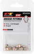 Performance Tool W54240 1/4-Inch x 28 Straight SAE Zerk Grease Fitting, (Pack of 10)...