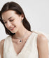 UDYLGOON Bride Rhinestone Crystal Earrings Necklace Jewelry Set for Bridesmaid Bride Wedding Costume Prom...