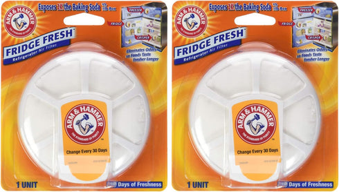 Arm & Hammer Fridge Fresh Refrigerator, 1 Count (Pack of 2)...