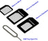 New Nano and Micro Sim Adapter with Eject Pin Needle - 10 Pack...