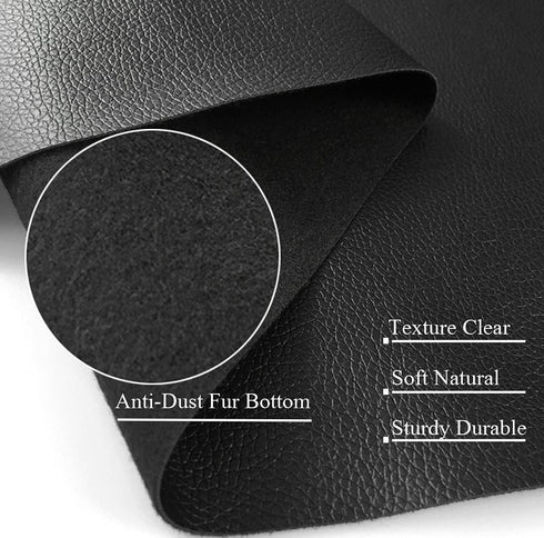 Universal Auto Manual Gear Shift Knob Boot Dust Cover?Made of Black Pu Leather with Red Seams and Blue Seams (red)...