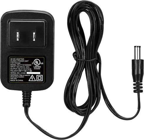 WORKPRO Replacement Charger Cord for WORKPRO Pink Cordless 20V Lithium-ion Drill Driver (W004532A)...