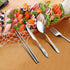 3 Pack Reusable Flatware Sets Knife, Fork, Spoon, Chopsticks, 12Pcs Portable Travel Stainless Steel Tableware Dinnerware with Carrying Case...