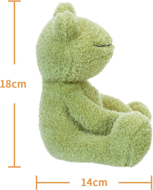 Apricot Lamb Frog Plush Stuffed Animals for Kids, Soft Cute Plush Toys for Baby Girl and Boy, Fluffy Frog Green 7.1 Inches...