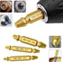 Damaged Screw Extractor Set, Stripped Screw Remover Head Screws Nuts & Bolts, Drill Bit Tools for Easy Removal of Rusty & Broken Hardware, Gifts f...