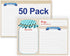Toplive 50 Pack Recipe Cards, Mason Jar Recipe Cards Double Sided 4in x 6in, Blank Recipe Cards Thick Cardstock for Bridal Showers Wedding Housewa...