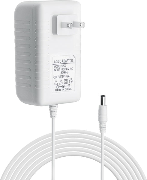 6 Feet Baby Swing Power Cord,5V Baby Swing Electric Plug in for Fisher Price Swing/Ingenuity Swing/Graco Swing/Nova Baby Swing,2 Meters Power Adap...