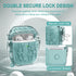for AirPods Case 1st/2nd Generation Case Cover with Lock, Flower Engraved Case for AirPods 2nd/1st, Full-Body Protective Cover for AirPod Case Cov...