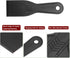 5pcs Putty Scraper 2" Width 6mm Thin Width 6mm Thin Flexible Plastic Putty Knives for Taping Drywall Spreading Painting Wall Scratching...