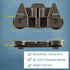 UPGRADED W10195416 (Packs of 4), Dishwasher Wheels Lower Rack for Kitchenaid Whirlpool Maytag Kenmore.Dishwasher Rack Parts .W10195420 AP5983730 W10579095A W10311123B PS11722152 Replacement Wheels
