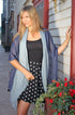 Women's Serenity Ocean Elegant Blue Ombre Effect Scarf, Super Soft, Lightweight...