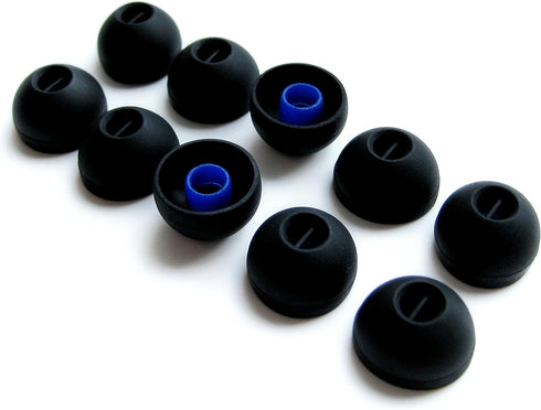 10pcs- (Sn-LGE) Replacement Set Earbuds Eartips Compatible with Jaybird JF3, JF3MB, JF3MP Freedom, and JF4 Freedom Sprint in-Ear Earphones...