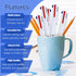 5 Pcs 3 in 1 Multicolor Ballpoint Pens, 0.7mm Black Blue Red Ink Rollerball Pen Soft Grip Retractable Fine Point Pens Multicolor Ink Pens for Jour...