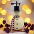 Candle by the Hour 100-Hour Snowman Candle, Copper Base, Eco-friendly Natural Beeswax with Cotton Wick...