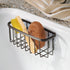 iDesign Axis Kitchen Sink Suction Holder for Sponges, Scrub Brushes, Soap - Bronze...