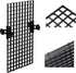 4pcs Aquarium Grid Divider, Fish Tank Divider Tray, Aquarium Filter Isolation Board for Mixed Breeding Light Diffuser and 8pcs Sucker Clips Suctio...