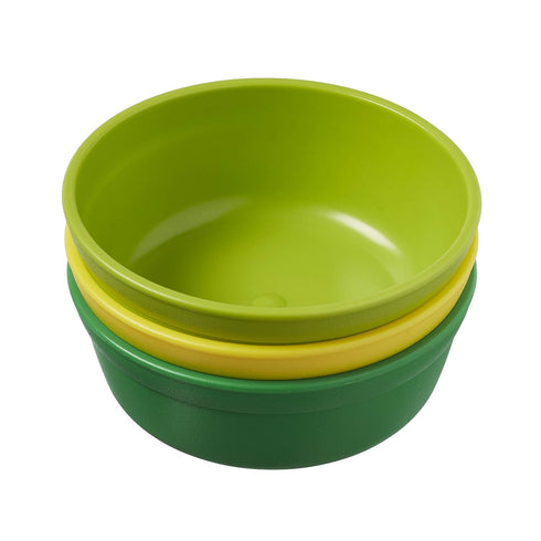 ECR4Kids My First Meal Pal Snack Bowls, Kids Plastic Tableware, Stackable and Dishwasher Safe, Stackable Bowls for Baby, Toddler and Child Feeding...