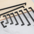 Cabinet Pulls Matte Black Cabinet Handles Square Drawer Pulls, 5 Pack 3-3/4 Inch Stainless Steel Kitchen Door Cupboard Cabinet Handles, Drawer Har...