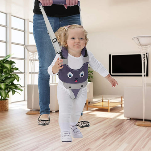 IULONEE Baby Walker, Handheld Kids Toddler Walking Harness Helper Assistant Protective Belt Child Activity Walker Adjustable Standing Up Walking L...