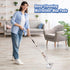 4 Pieces Microfiber Cleaning Pads Compatible with Bona Mop Reusable 18 Inch Mop Replacement Pads Washable Microfiber Mop Pads Refills Replacement ...