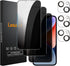 3+3 Pack Privacy Screen Protector for iPhone 14 6.1-Inch with 3 Pack Camera Lens Protector, Anti Spy Tempered Glass Film 9H Hardness Bubble Free C...