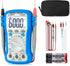 6000 Counts TRMS Digital Multimeter Auto Ranging - Multitester for AC/DC Current Voltage Resistance Capacitance Frequency/Duty,Diode/hFE, NCV, Tem...