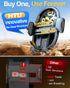 ?Military-Grade Stable Suction? Cell Phone Holder for Car,?Flexible Telescopic Arm? 360° Rotatable Stand Dashboard Windshield Cellphone Mount for ...